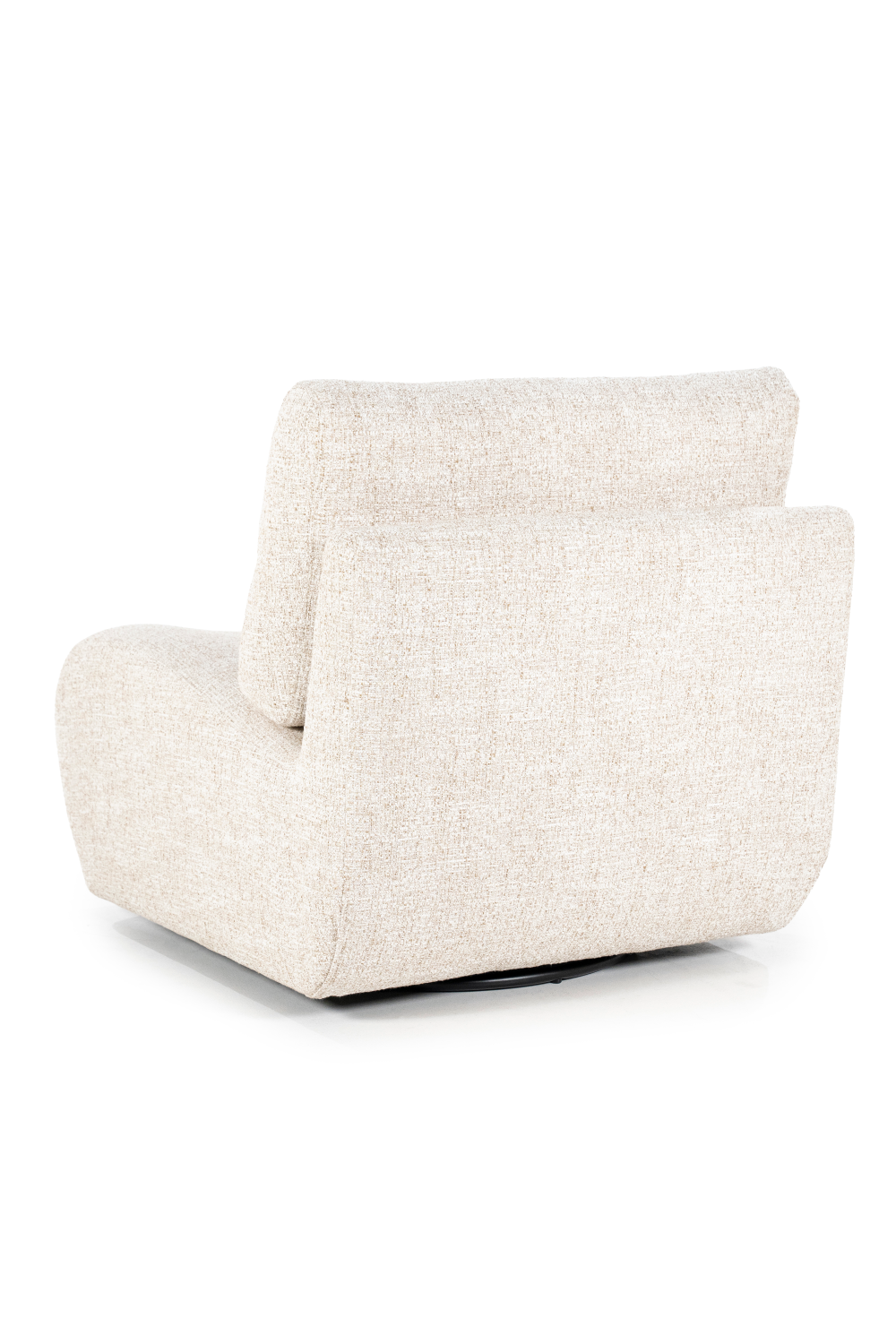Fabric Upholstered Swivel Lounge Chair | Oroa.com
