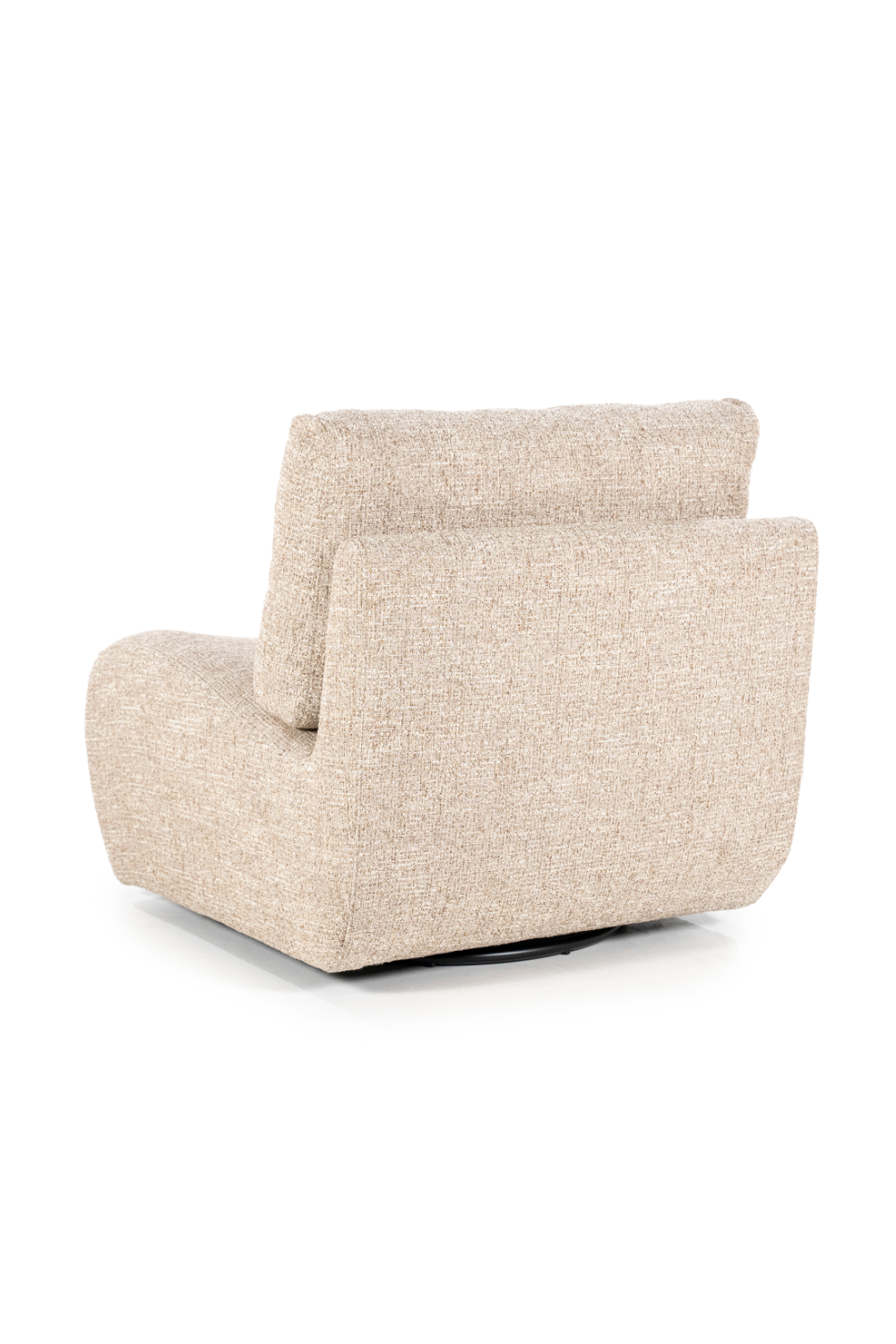 Fabric Upholstered Swivel Lounge Chair | Oroa.com