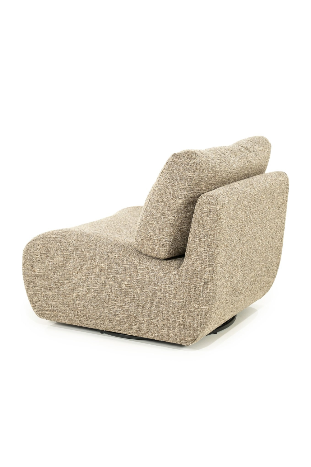 Fabric Upholstered Swivel Lounge Chair | Oroa.com