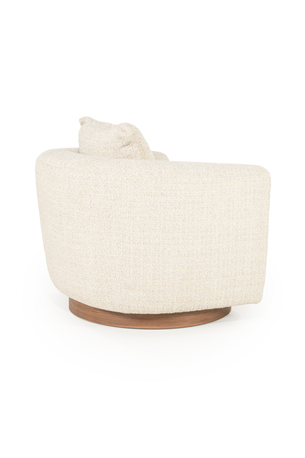 Modern furniture - Curved Back Swivel Accent Chair - www.oroa.com | Oroa.com
