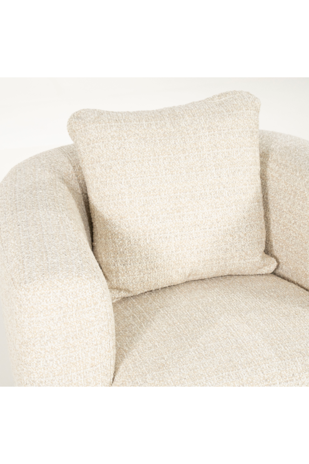 Modern furniture - Curved Back Swivel Accent Chair - www.oroa.com | Oroa.com