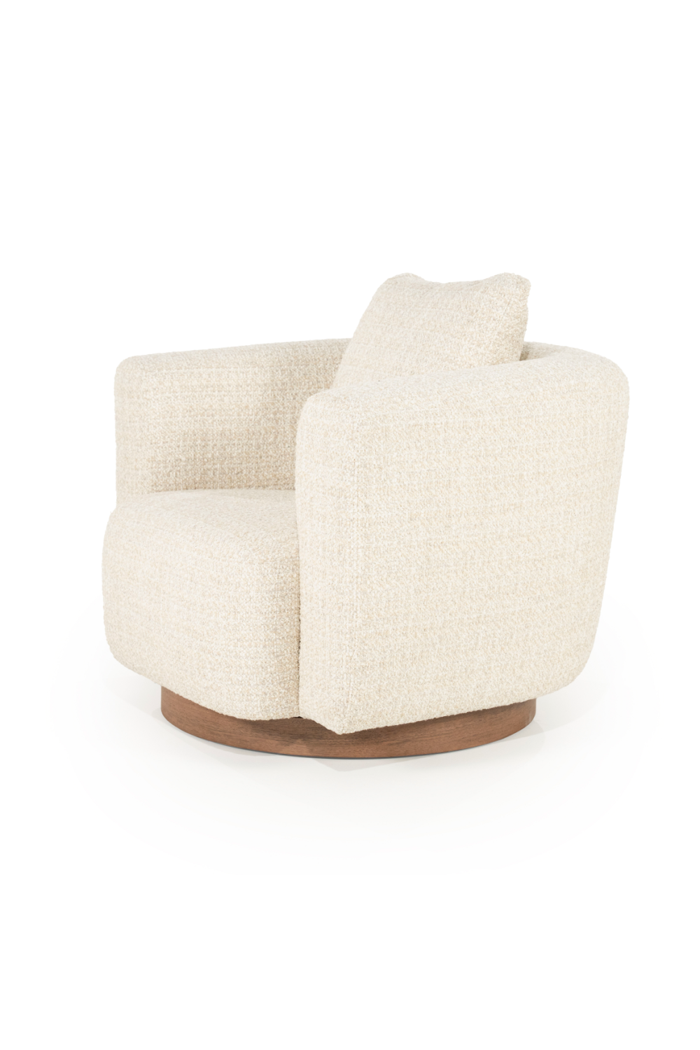 Modern furniture - Curved Back Swivel Accent Chair - www.oroa.com | Oroa.com