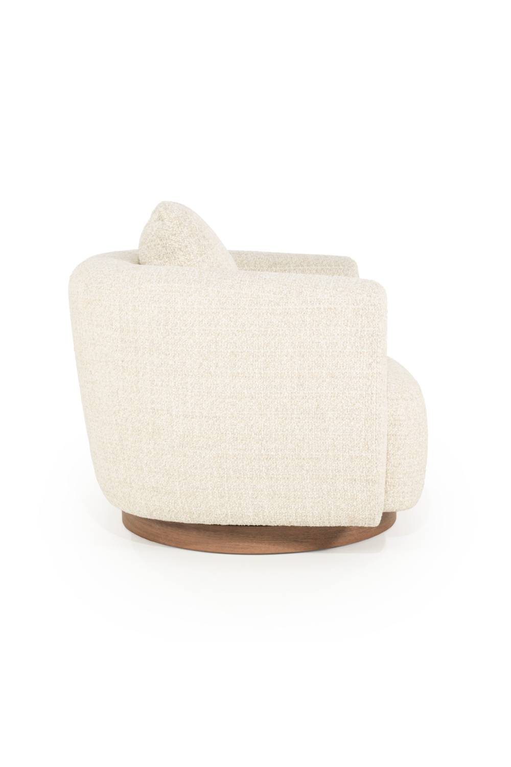Modern furniture - Curved Back Swivel Accent Chair - www.oroa.com | Oroa.com