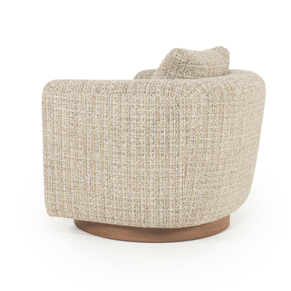 Modern furniture - Curved Back Swivel Accent Chair - www.oroa.com | Oroa.com