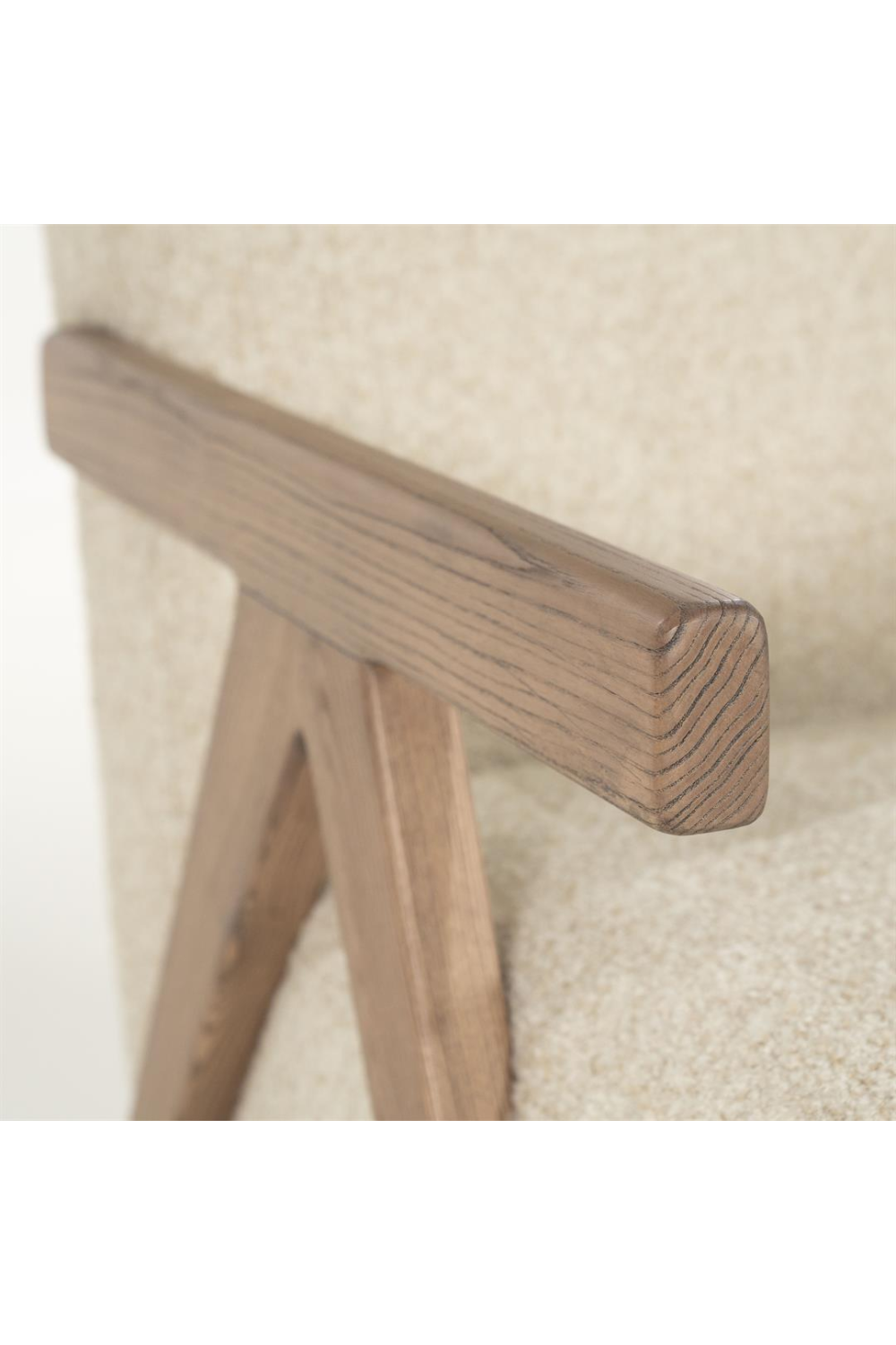 Ash Framed Lounge Armchair | Oroa.com