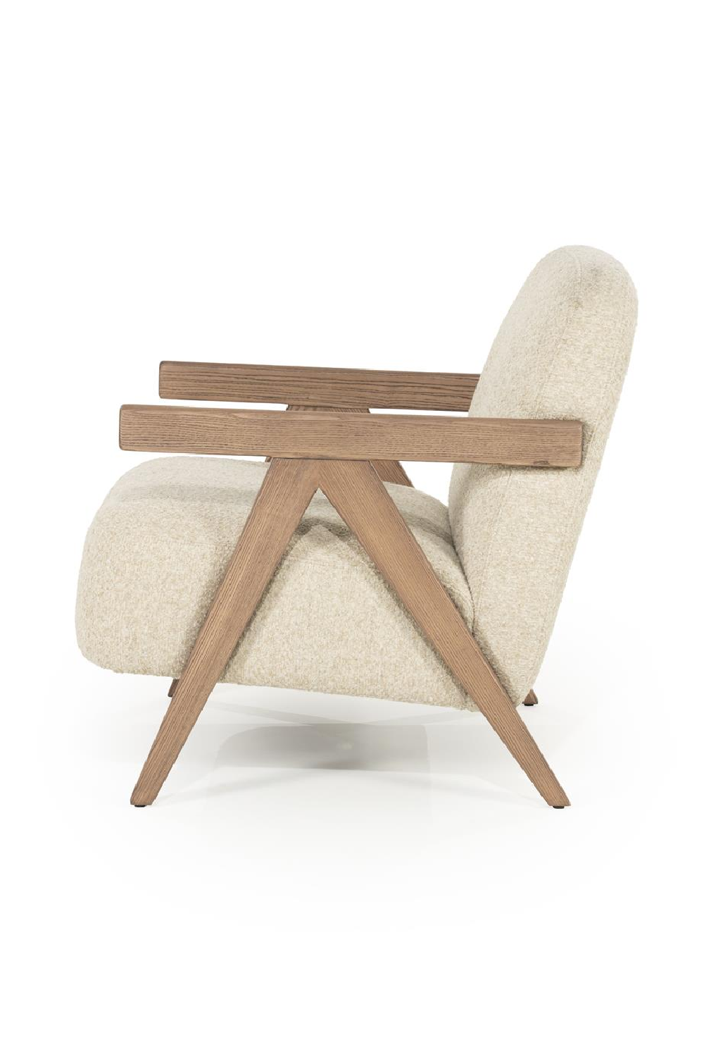 Ash Framed Lounge Armchair | Oroa.com