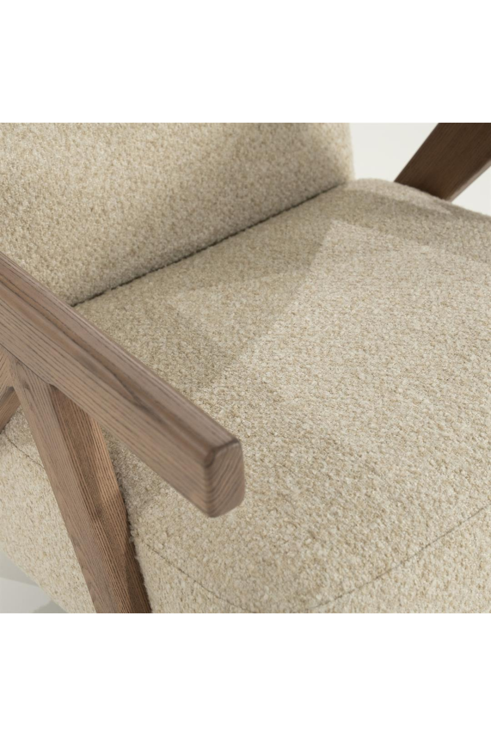Ash Framed Lounge Armchair | Oroa.com