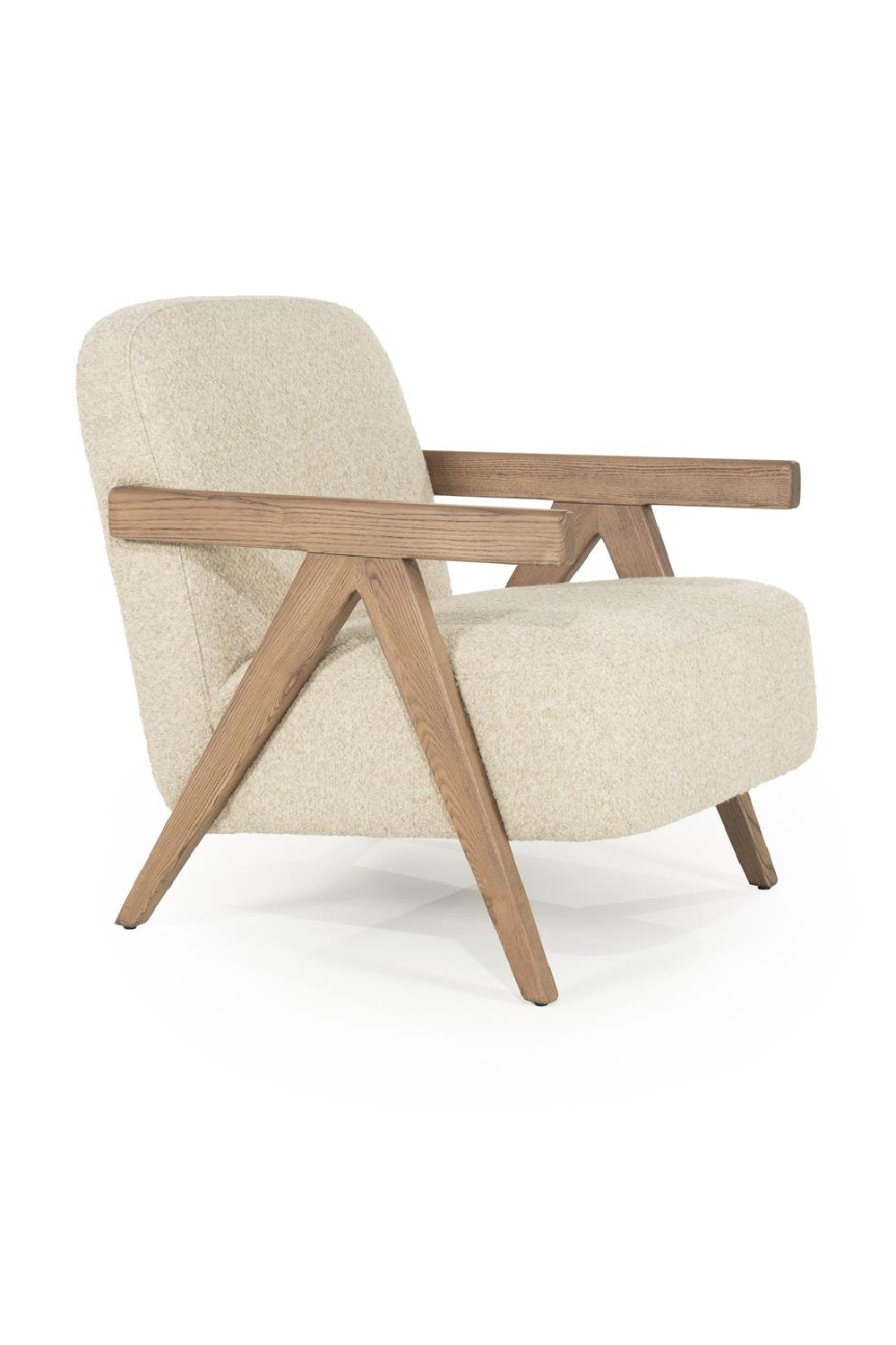 Ash Framed Lounge Armchair | Oroa.com
