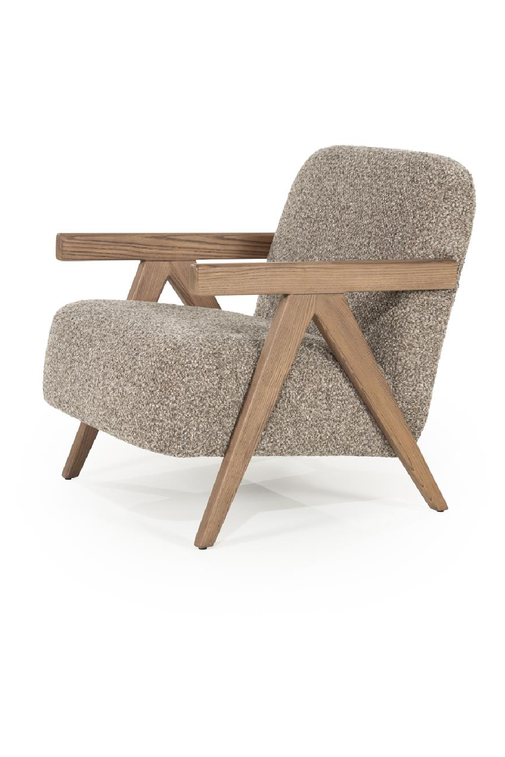 Ash Framed Lounge Armchair | Eleonora Francis | Oroa.com