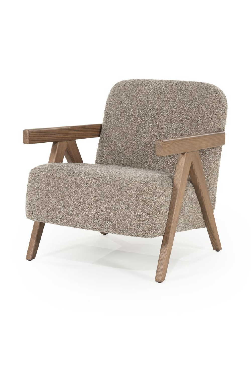 Ash Framed Lounge Armchair | Eleonora Francis | Oroa.com