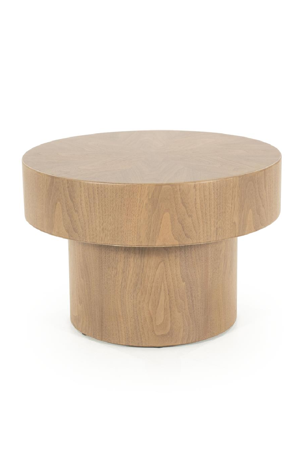 Round Walnut Side Table | Eleonora Bobbie | Oroa.com
