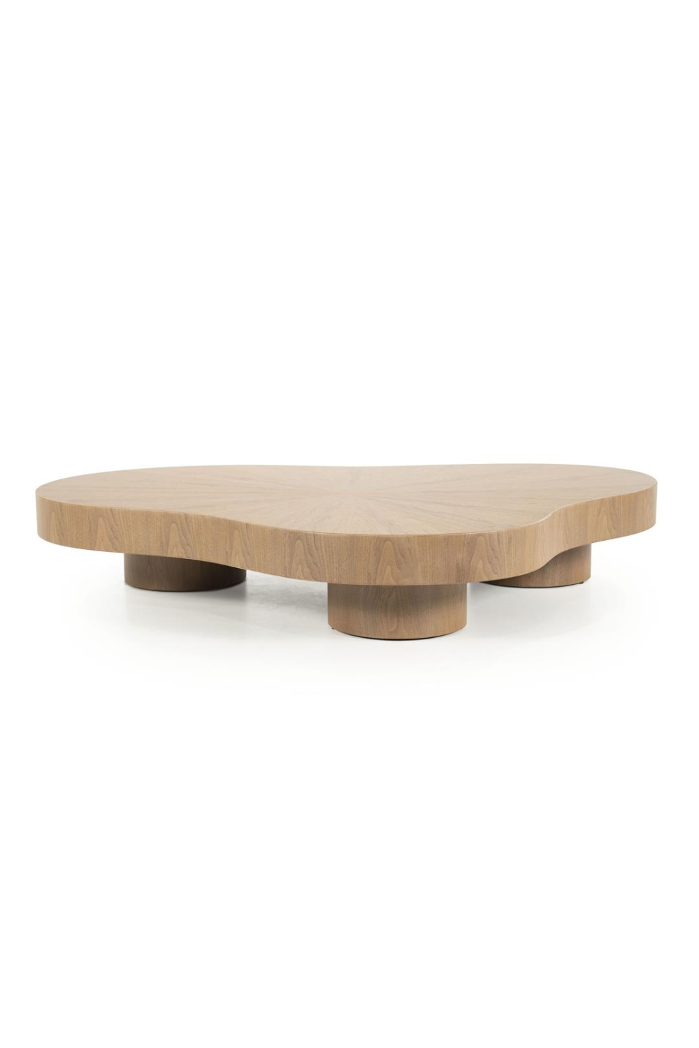 Organic-Shaped Walnut Coffee Table | Oroa.com