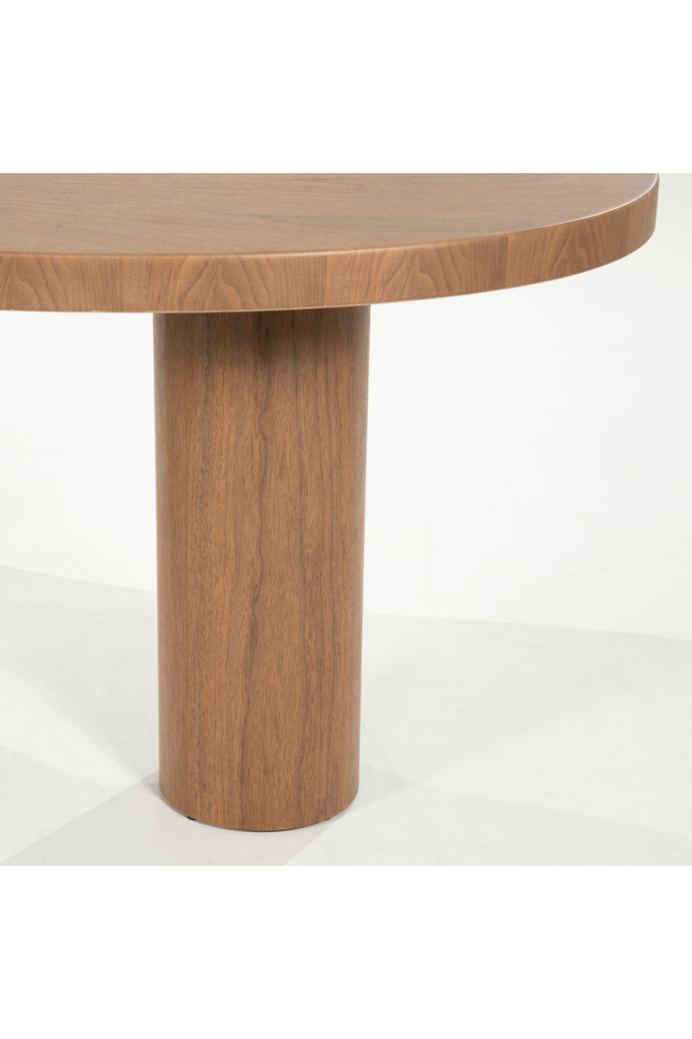 Organic-Shaped Walnut Dining Table | Oroa.com