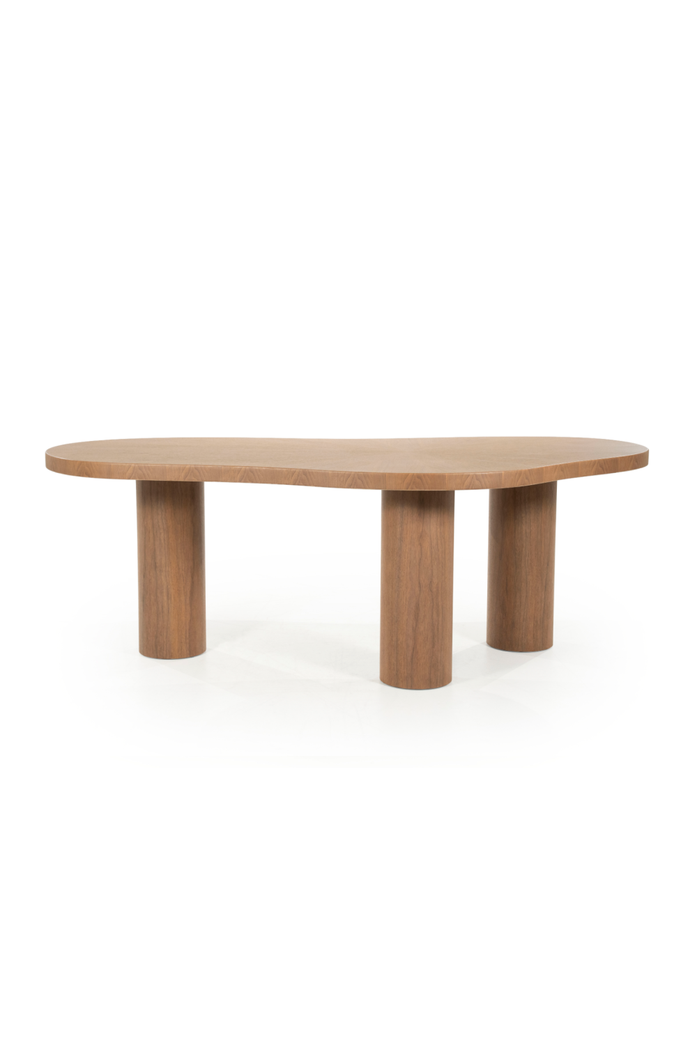 Organic-Shaped Walnut Dining Table | Oroa.com