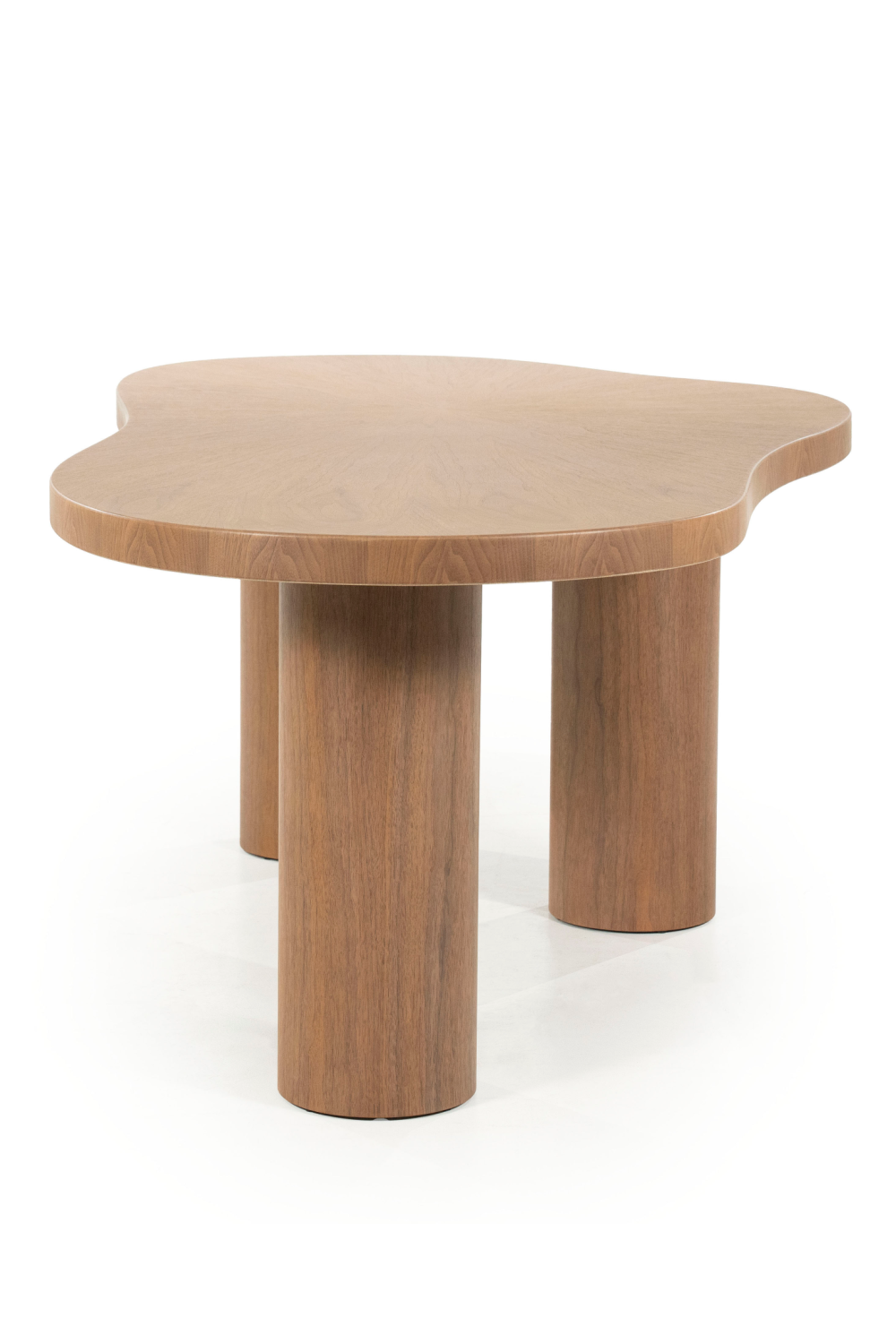 Organic-Shaped Walnut Dining Table | Oroa.com