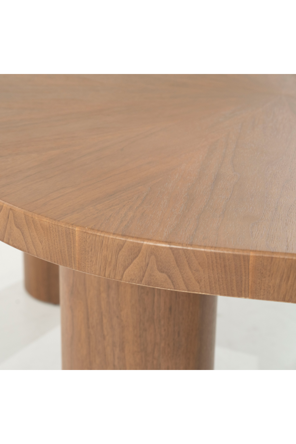 Organic-Shaped Walnut Dining Table | Oroa.com