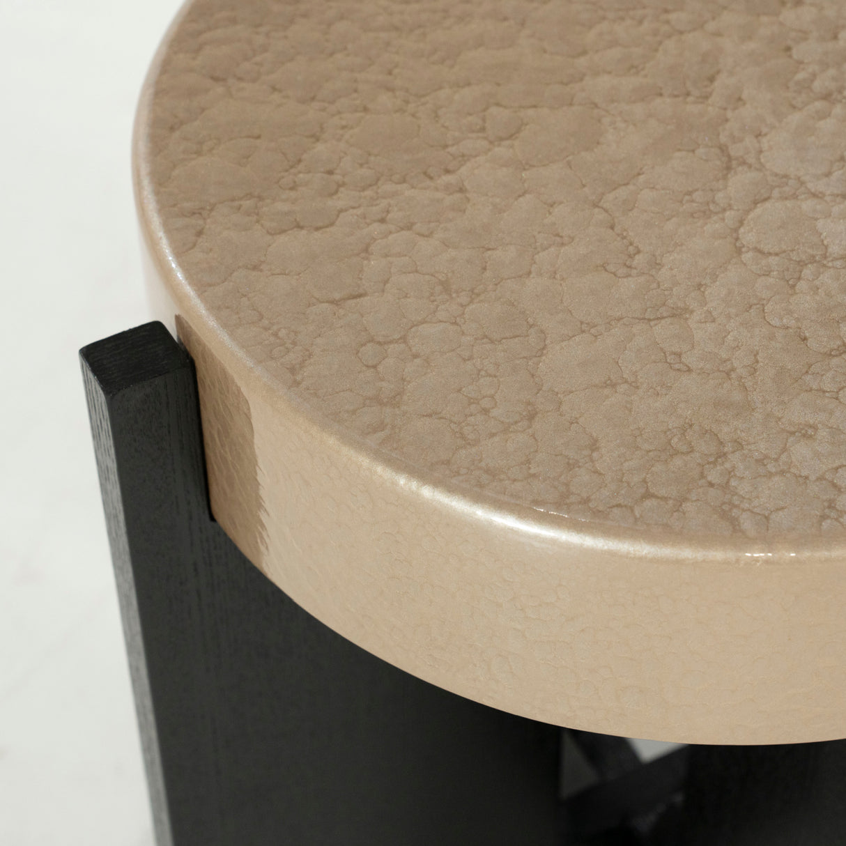 Modern European furniture - Shell Painting Side Table - www.oroa.com | Oroa.com