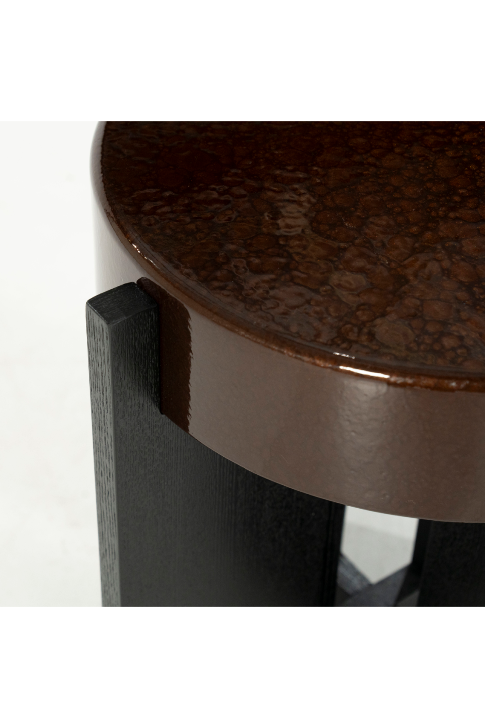 Shell Painting Side Table | Eleonora Juliet | OROA.com