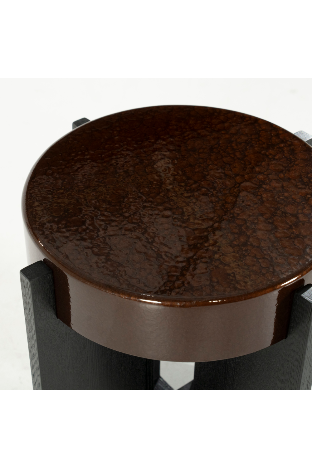 Shell Painting Side Table | Eleonora Juliet | OROA.com