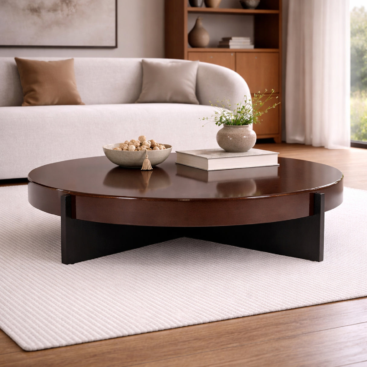 Modern European furniture - Shell Painting Coffee Table - www.oroa.com | Oroa.com
