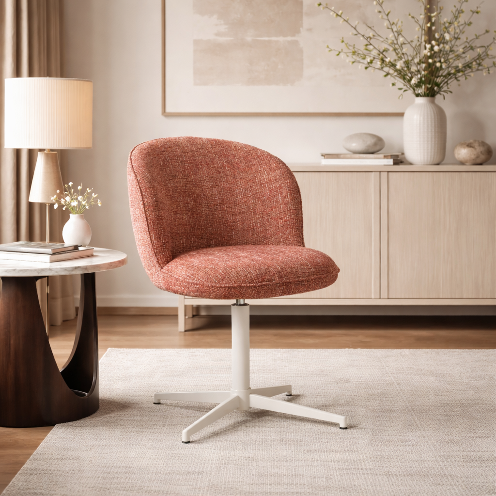 Curved Back Swivel Chair | Oroa.com