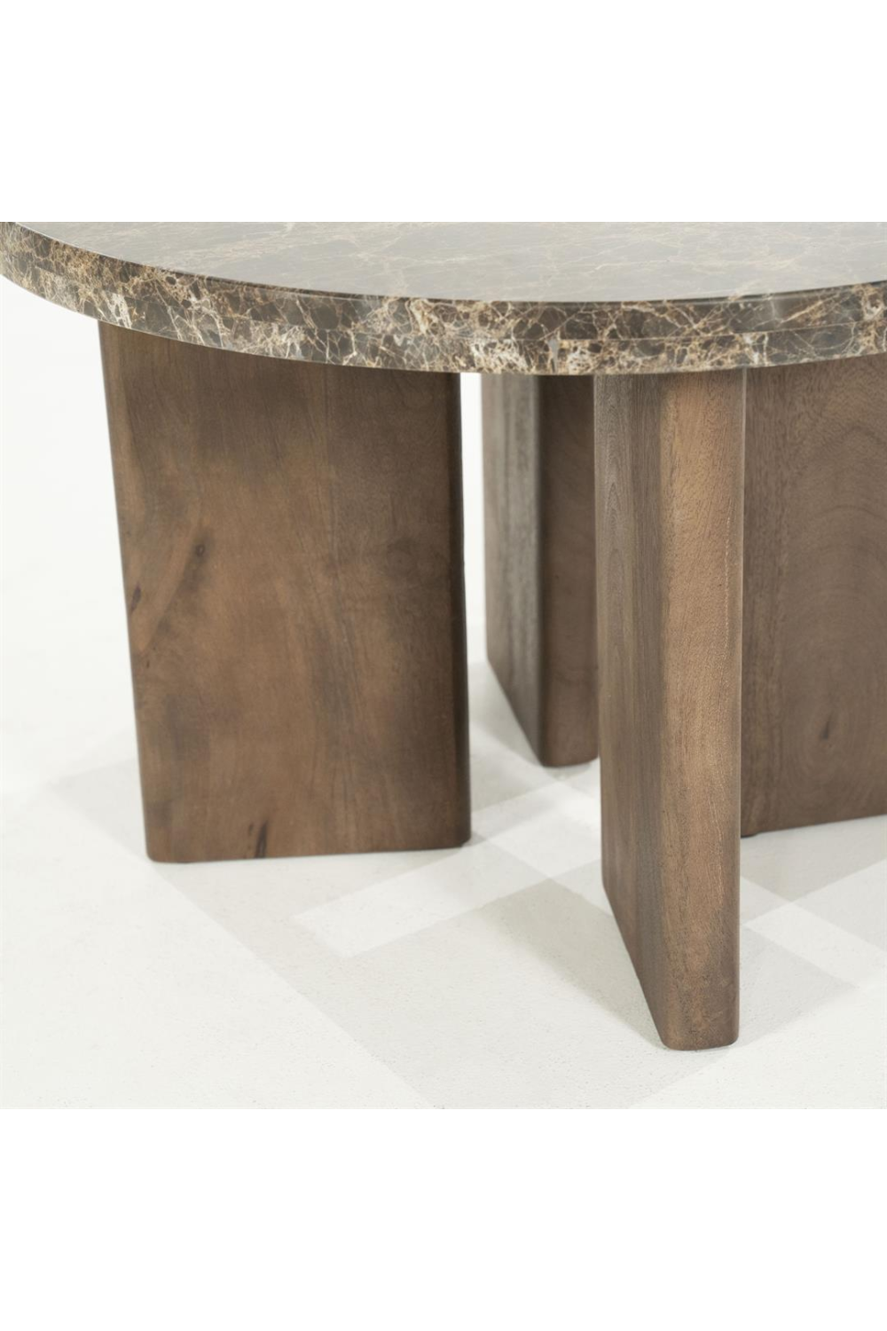 Brown Marble Coffee Table | Oroa.com