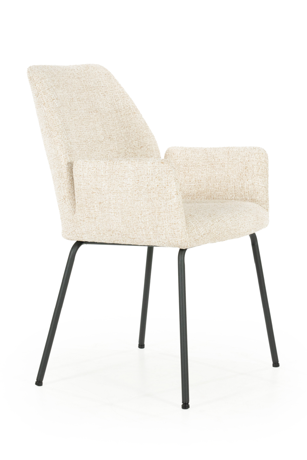 Fabric Upholstered Dining Armchair | Eleonora Indy | OROA.com