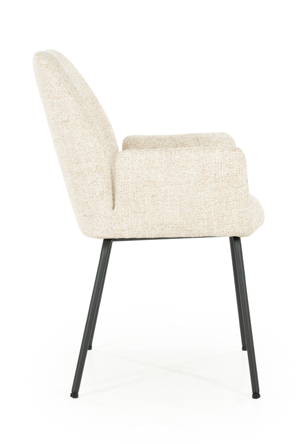 Fabric Upholstered Dining Armchair | Eleonora Indy | OROA.com