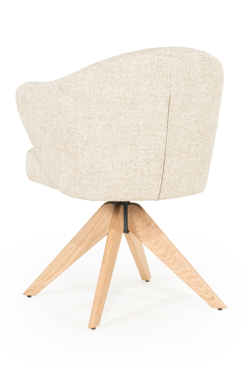 Oak Base Swivel Armchair | Oroa.com