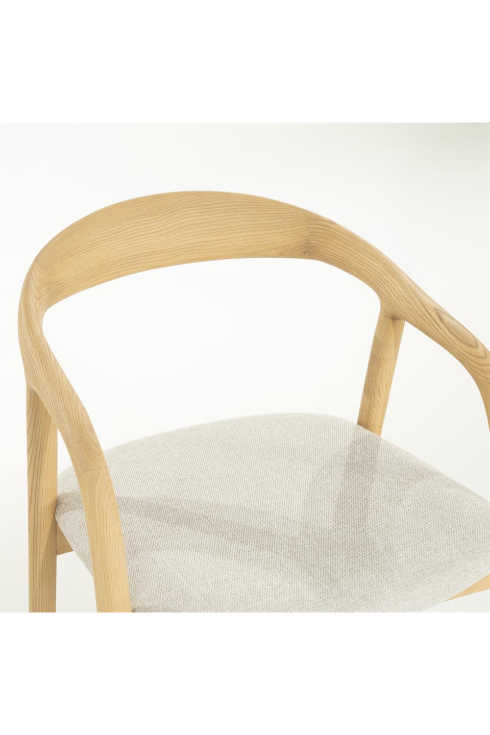 Lacquered Ash Wood Bar Chair | Oroa.com