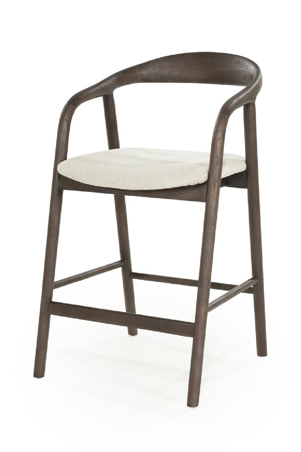 Lacquered Ash Wood Bar Chair | Oroa.com
