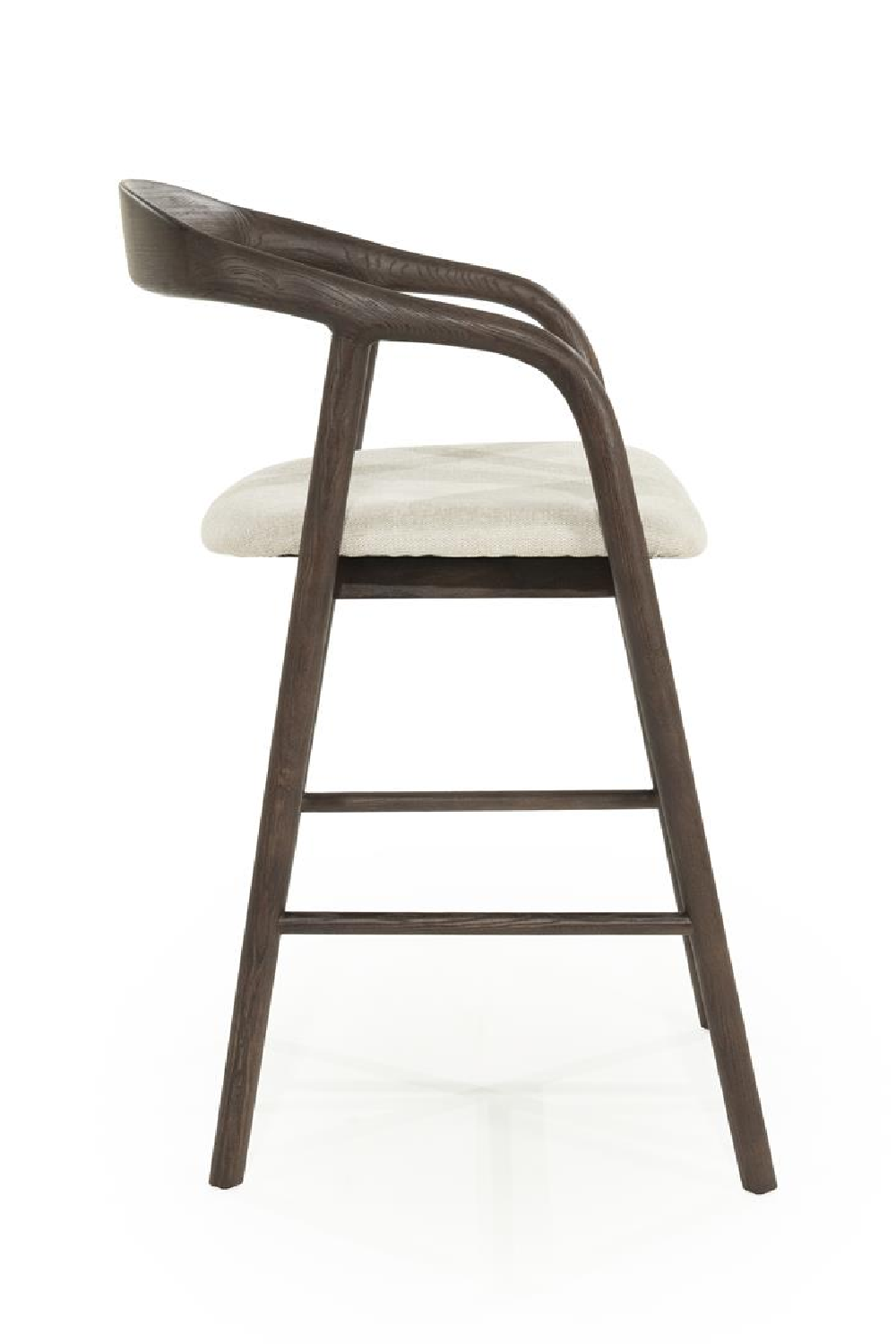 Lacquered Ash Wood Bar Chair | Eleonora Rayven | Oroa.com