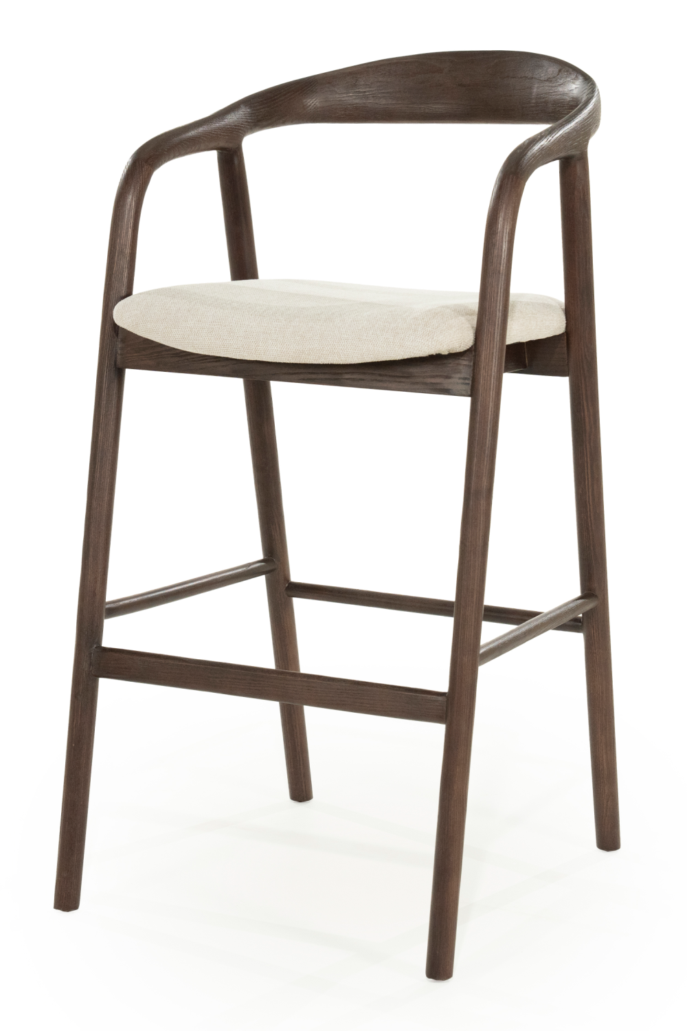 Lacquered Ash Wood Barstool | Eleonora Rayven | OROA.com
