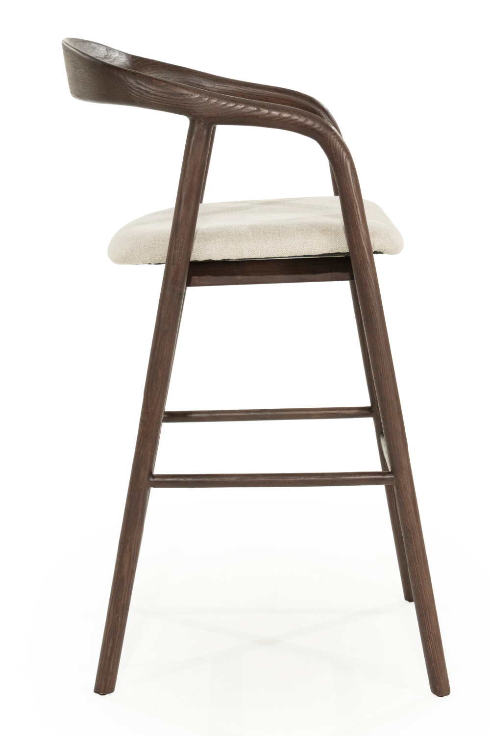 Lacquered Ash Wood Barstool | Eleonora Rayven | OROA.com
