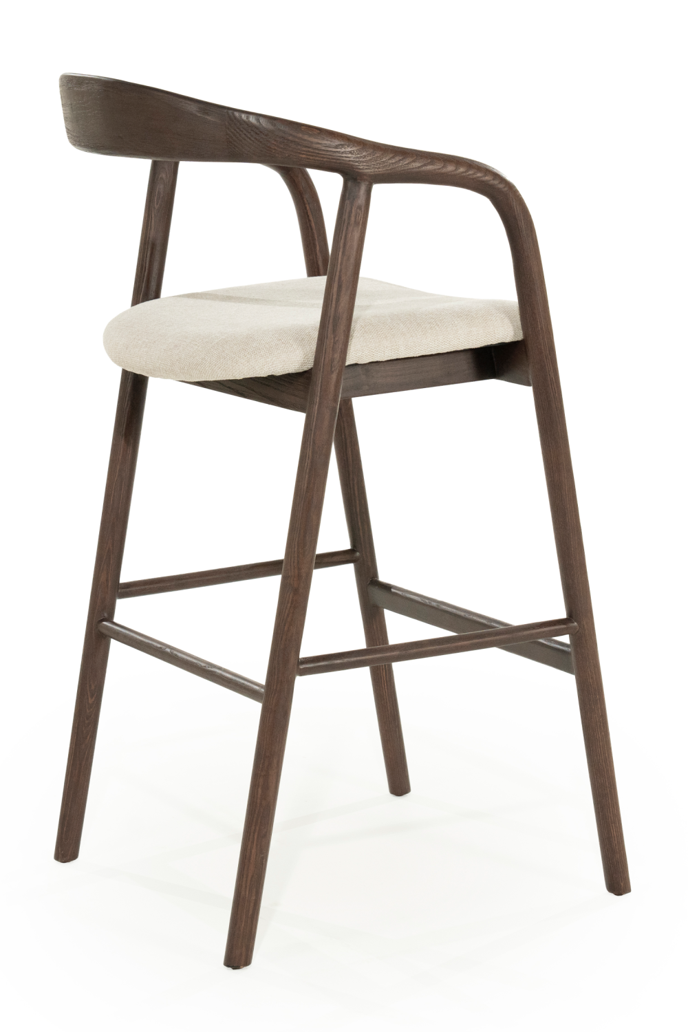 Lacquered Ash Wood Barstool | Eleonora Rayven | OROA.com