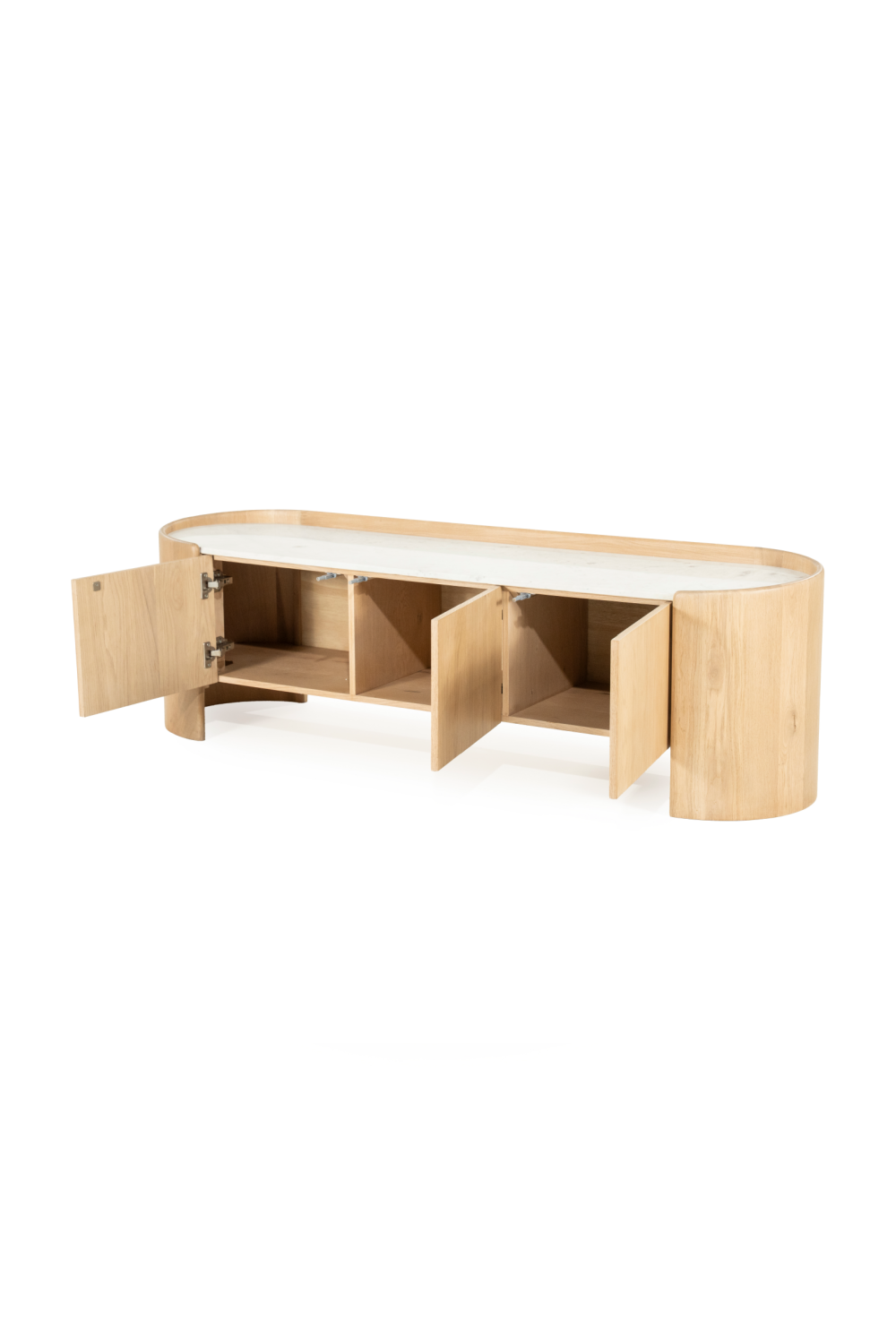 Marble Top Oak TV Cabinet | Eleonora Don | Oroa.com