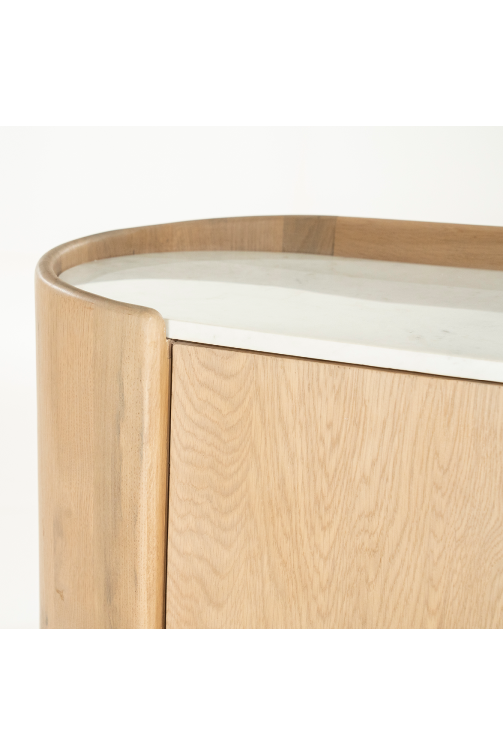 Oak Wood 2-Door Cabinet | Oroa.com