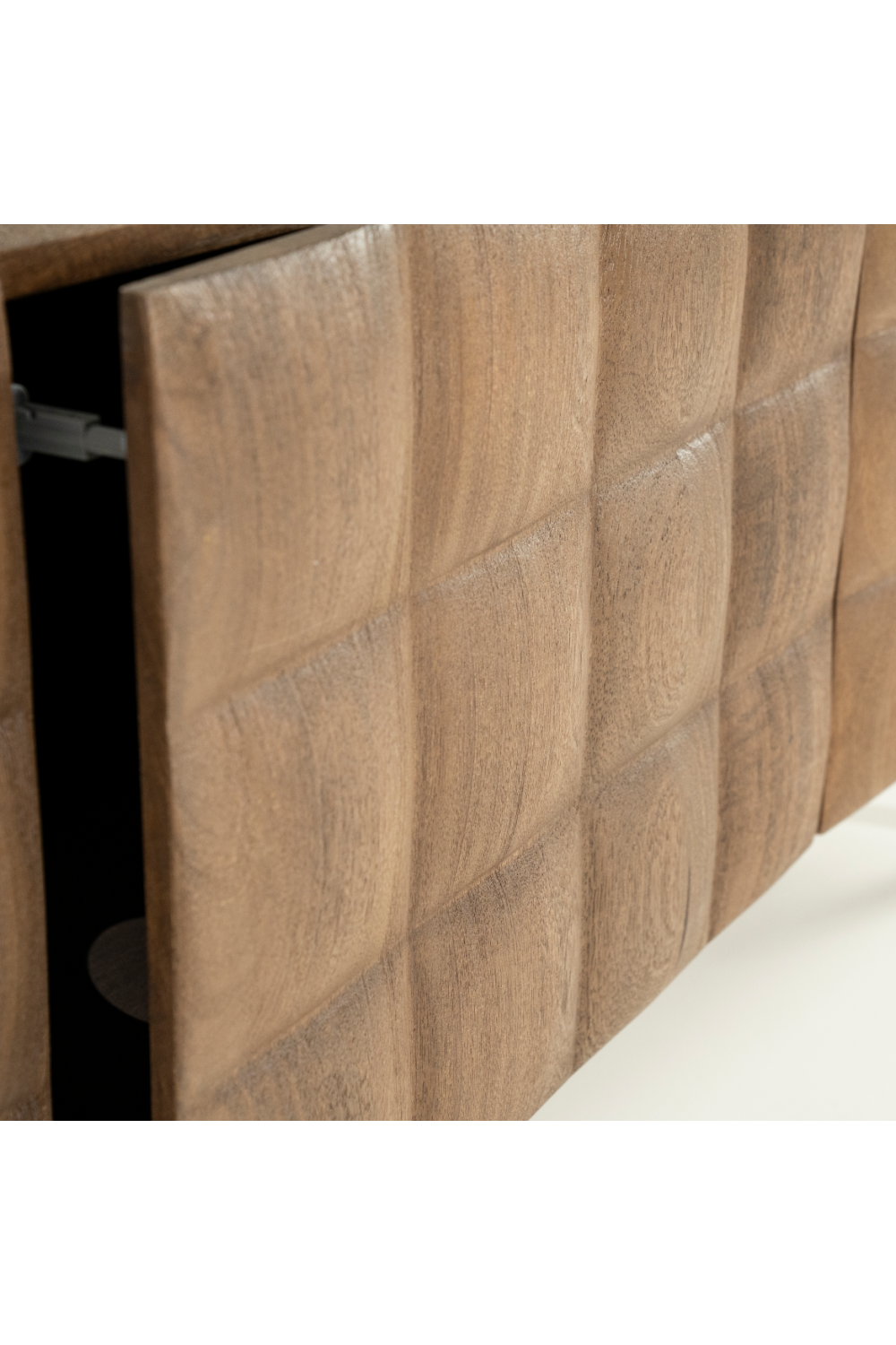 Carved Mango Wood TV Cabinet | Oroa.com
