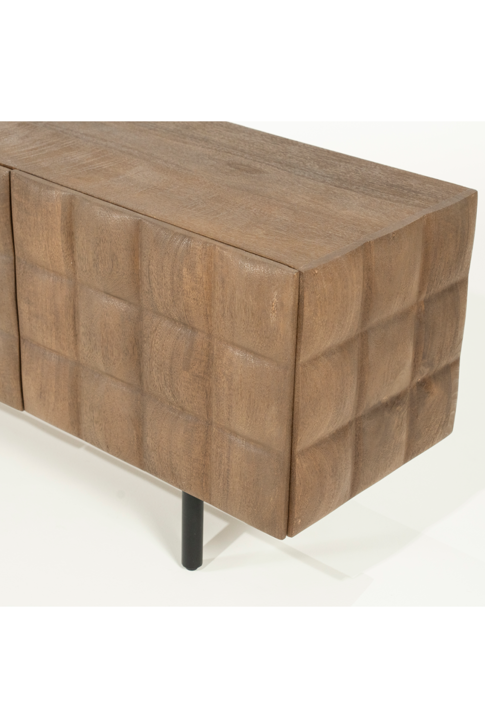 Carved Mango Wood TV Cabinet | Oroa.com