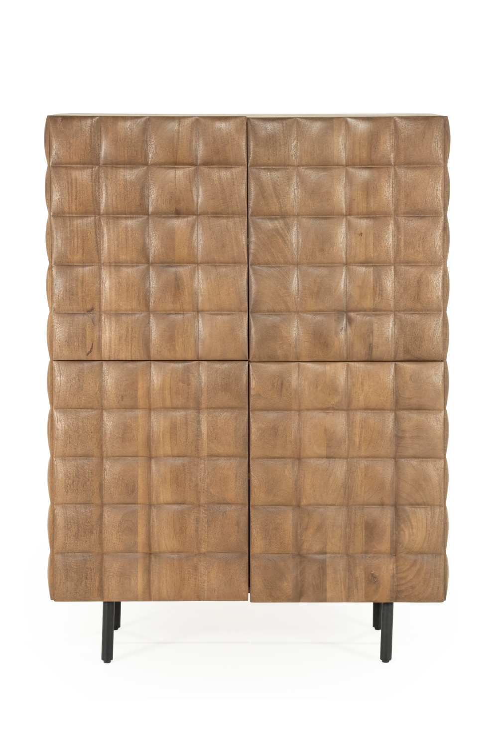 Square Pattern Wooden Cabinet | Eleonora Felix | Oroa.com