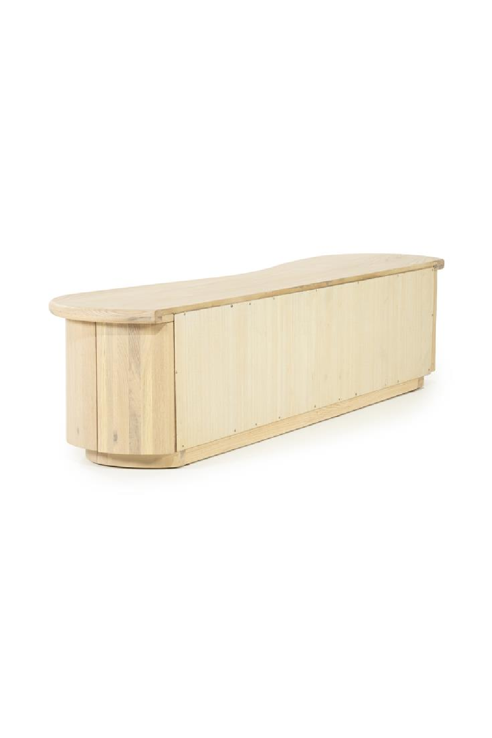 Lacquered Oak 4-Door TV Cabinet | Oroa.com