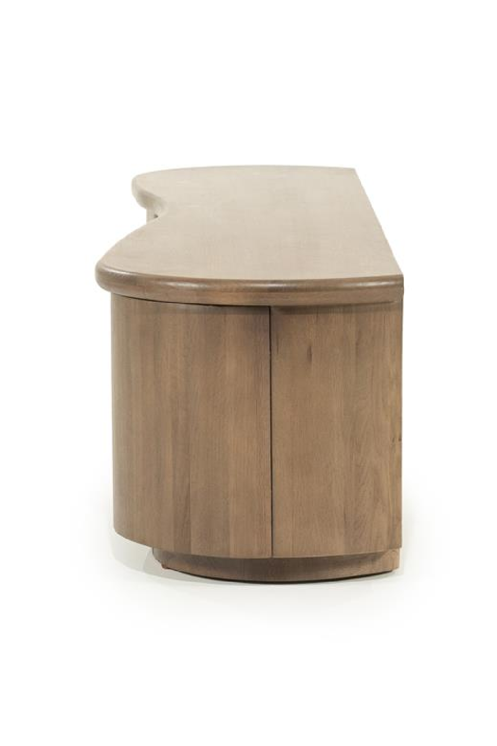 Lacquered Oak 4-Door TV Cabinet | Oroa.com