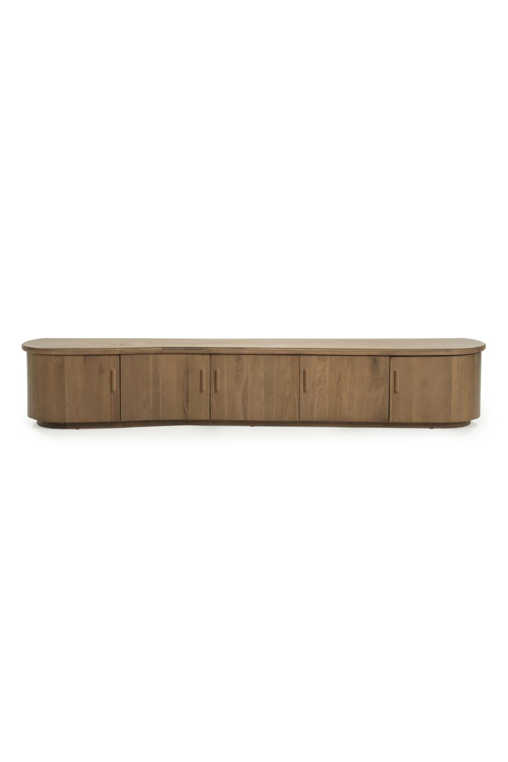 Lacquered Oak 5-Door TV Cabinet | Oroa.com