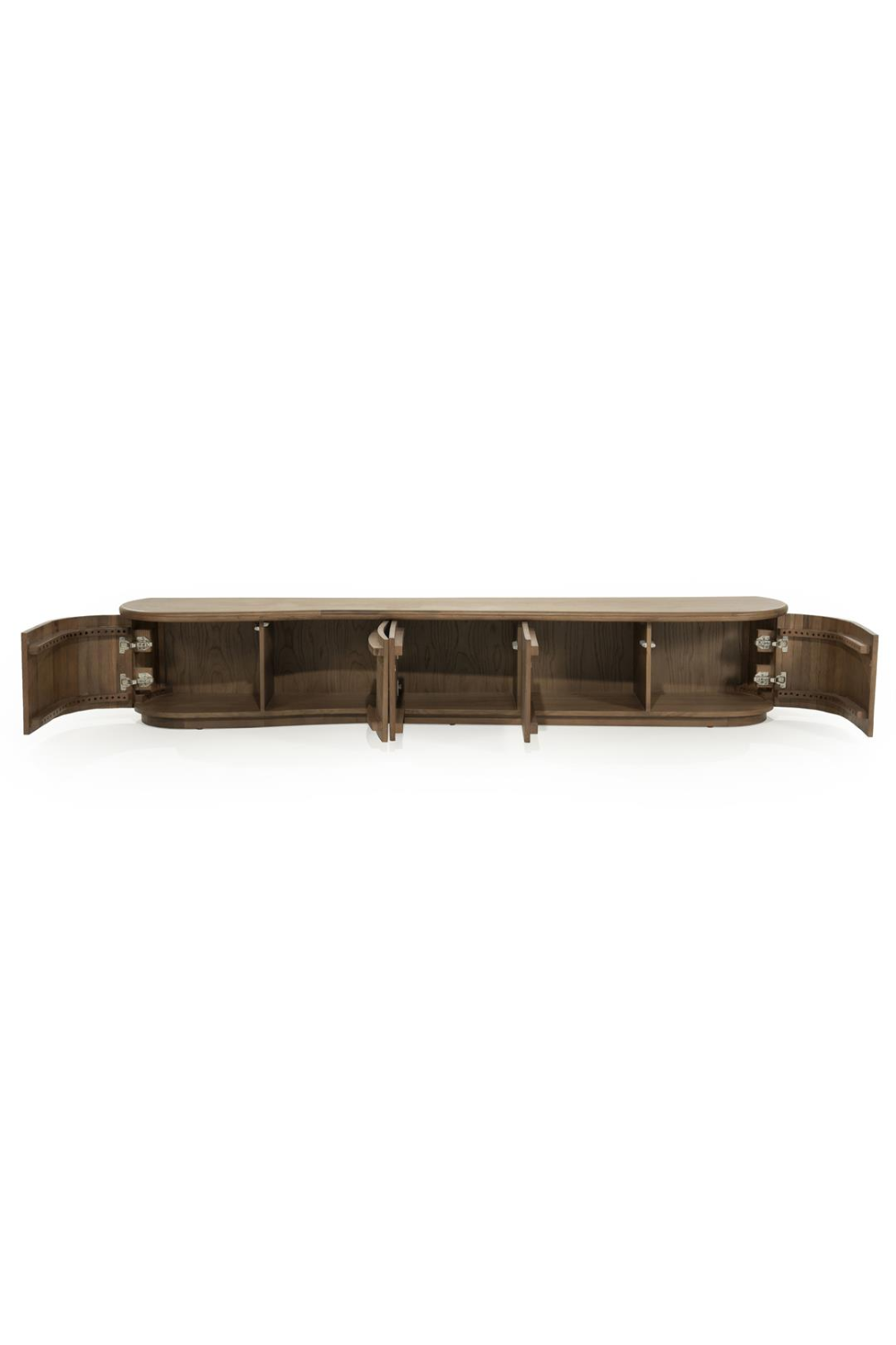 Lacquered Oak 5-Door TV Cabinet | Oroa.com