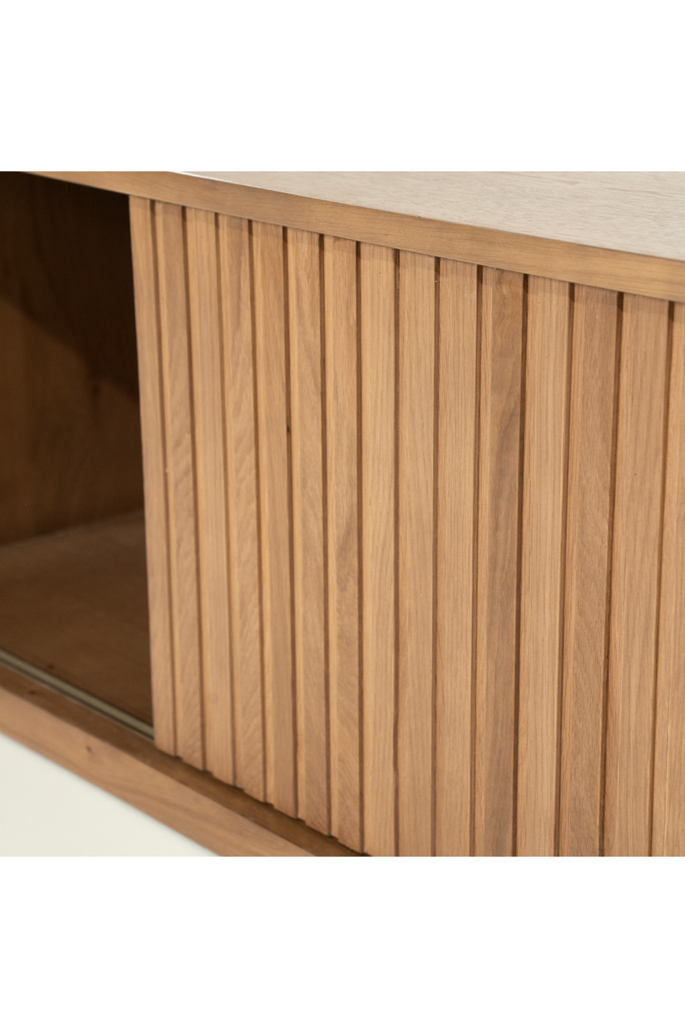 Fluted Oak TV Cabinet S | Oroa.com
