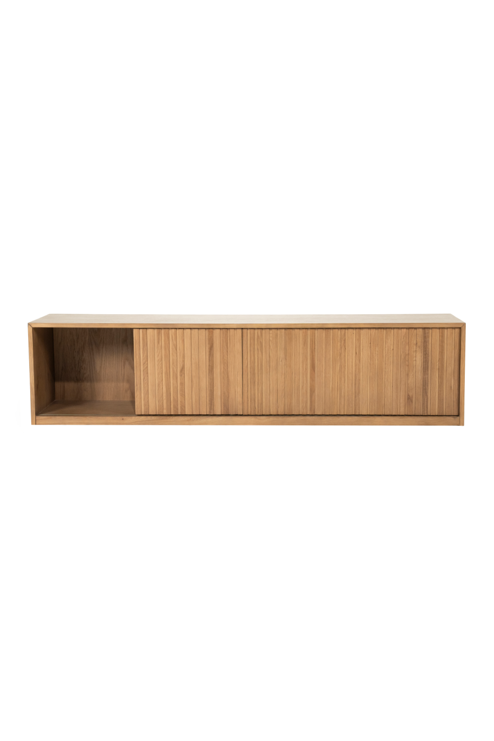 Fluted Oak TV Cabinet S | Eleonora Milo | OROA.com