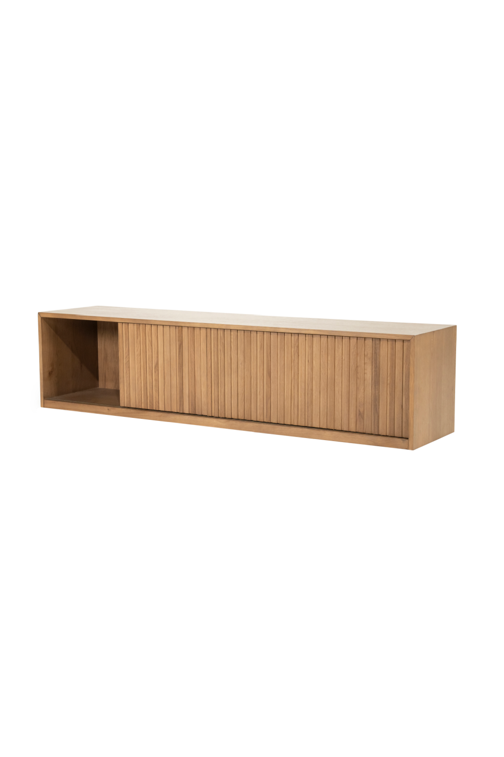 Fluted Oak TV Cabinet S | Eleonora Milo | OROA.com