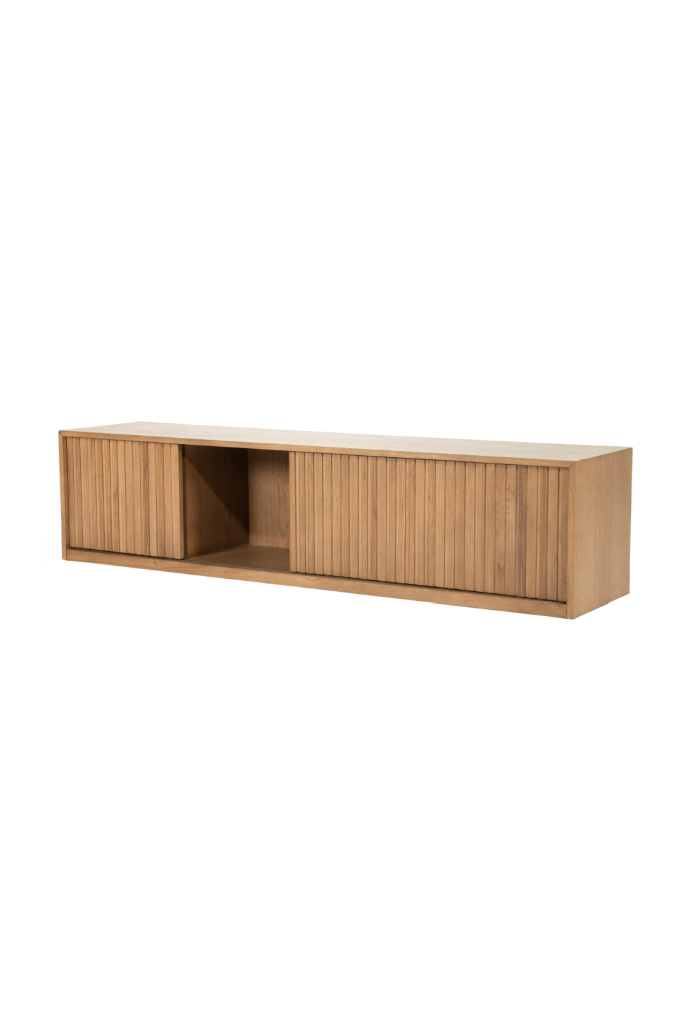 Fluted Oak TV Cabinet S | Eleonora Milo | OROA.com