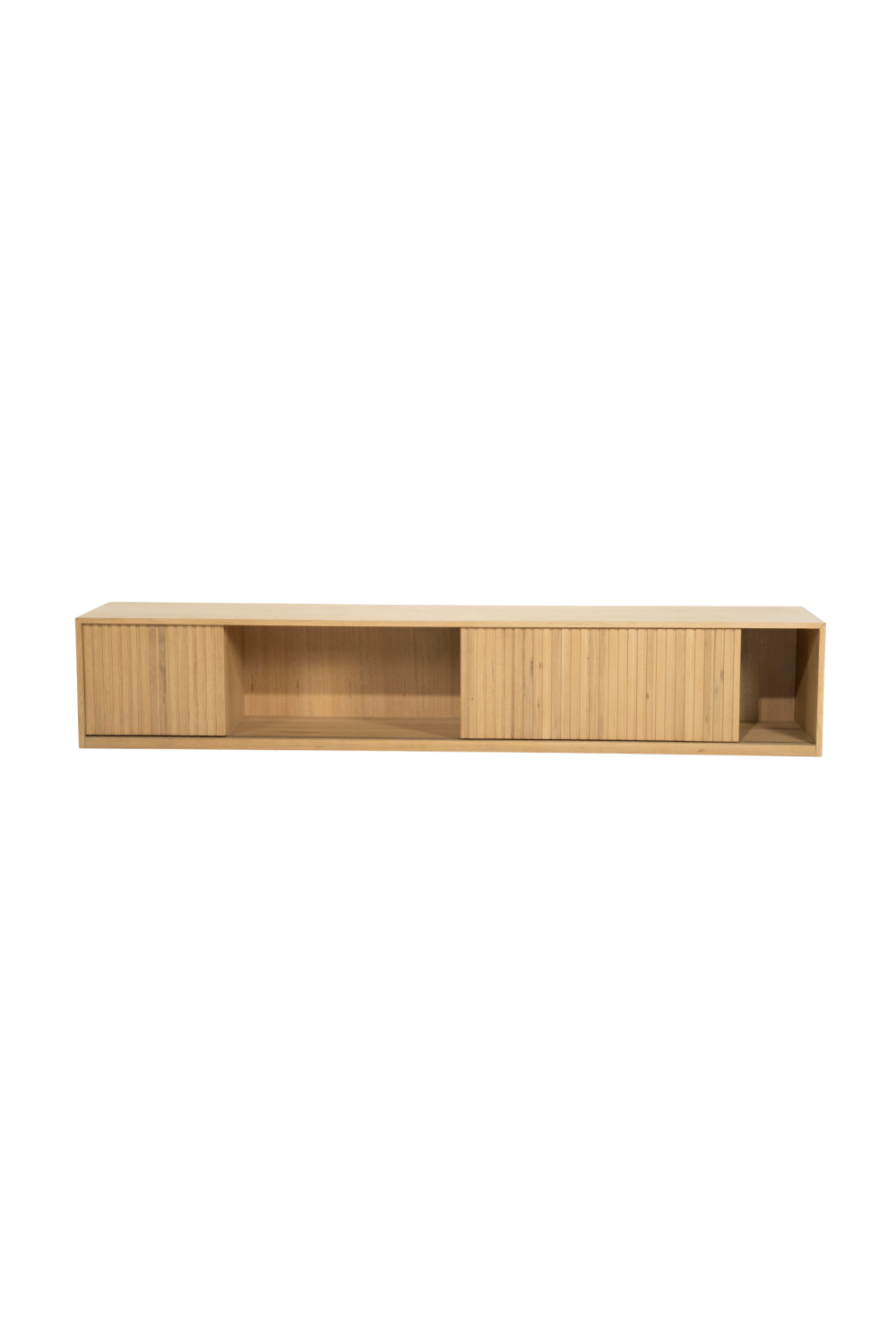 Fluted Oak TV Cabinet L | Eleonora Milo | OROA.com