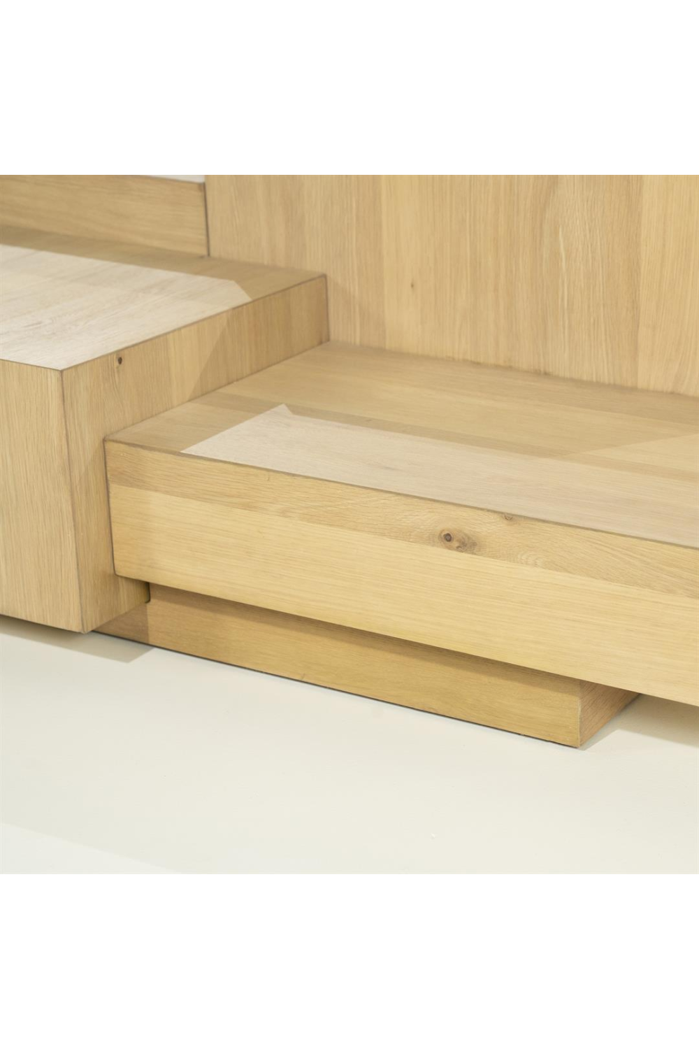 Multilayered Rectangular Oak Coffee Table | Oroa.com